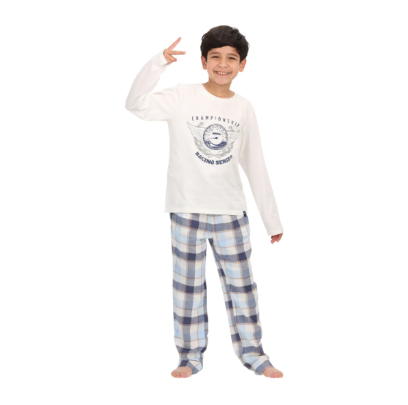PIJAMA LARGO JUVENIL ALGODON  MT30199